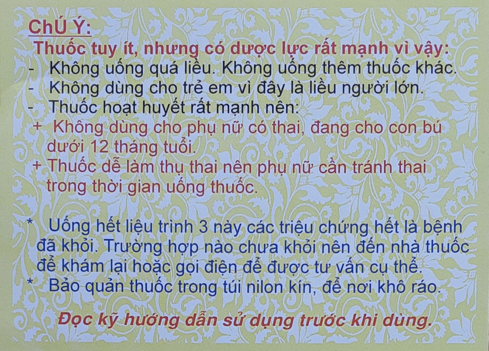 bình vị chỉ viêm tán